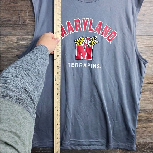 Campus Heritage Gray Maryland Terrapins Tank Top - Picture 4 of 6